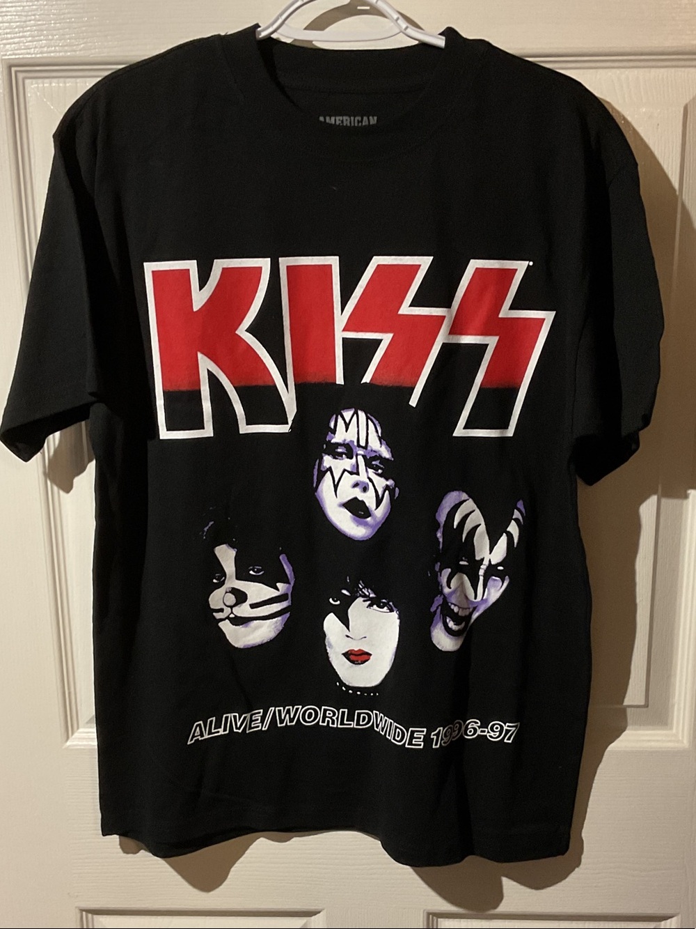 Kiss Graphic Band Black Tee